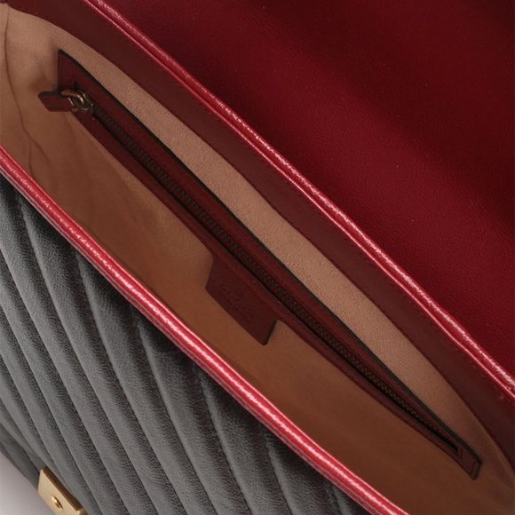 NWT GUCCI GG MARMONT MINI TOP HANDLE BAG - Picture 4 of 5